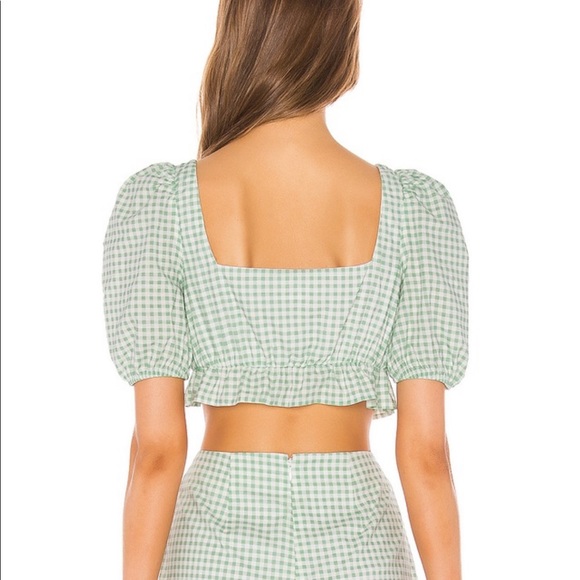 Lovers + Friends Gingham Channing Top - Picture 3 of 4